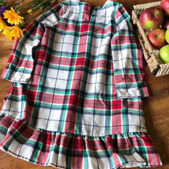 Gymboree plaid Nightgown XS (4) - Picture 3 of 3